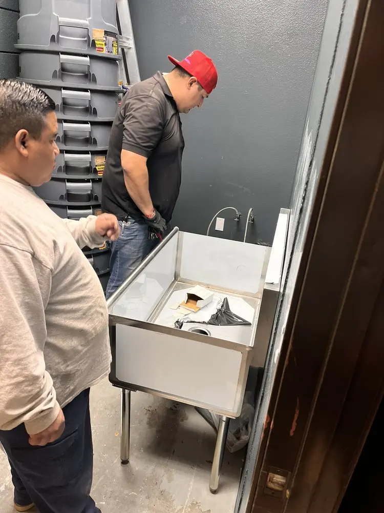 Commercial plumbing and sink installation in Branchburg
